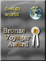 Design World Internet Services Bronze Voyager Award