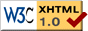 Valid XHTML 1.0!