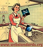 Click here to find out about the Web Standards Project